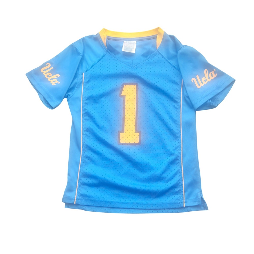 Rivalry Threads UCLA Football Jersey Kids XS 4/5 Blue Excellent Bruins #1